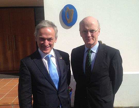 Minister Bruton visits Australia.