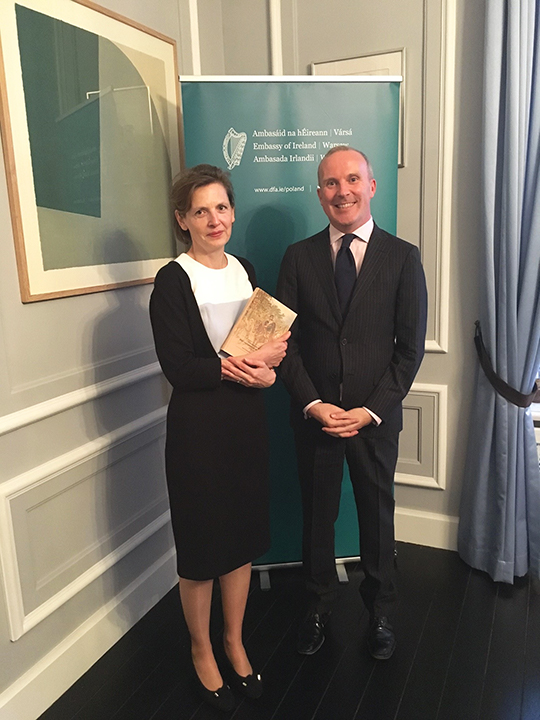 Dr. Róisín Healy and Ambassador Gerard Keown