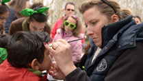 face painting to delight the younger ones!