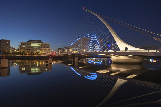 Samuel Beckett Bridge, Dublin, Ireland