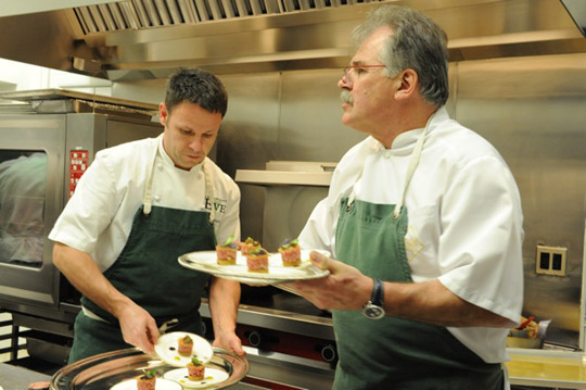 World renouwnded Chefs Cathal Armstrong and Jean-Paul Jeunet