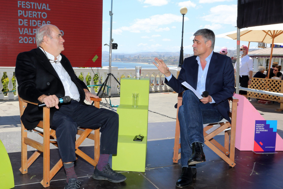 Colm Tóibín en el Festival Puerto de Ideas