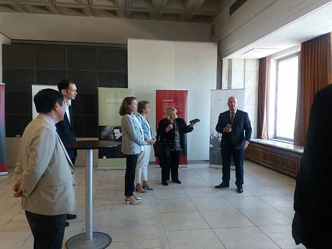 Launch of the James Joyce - His Life and Works exhibition in the Palace of Parliament on Wednesday, 16 May 2018