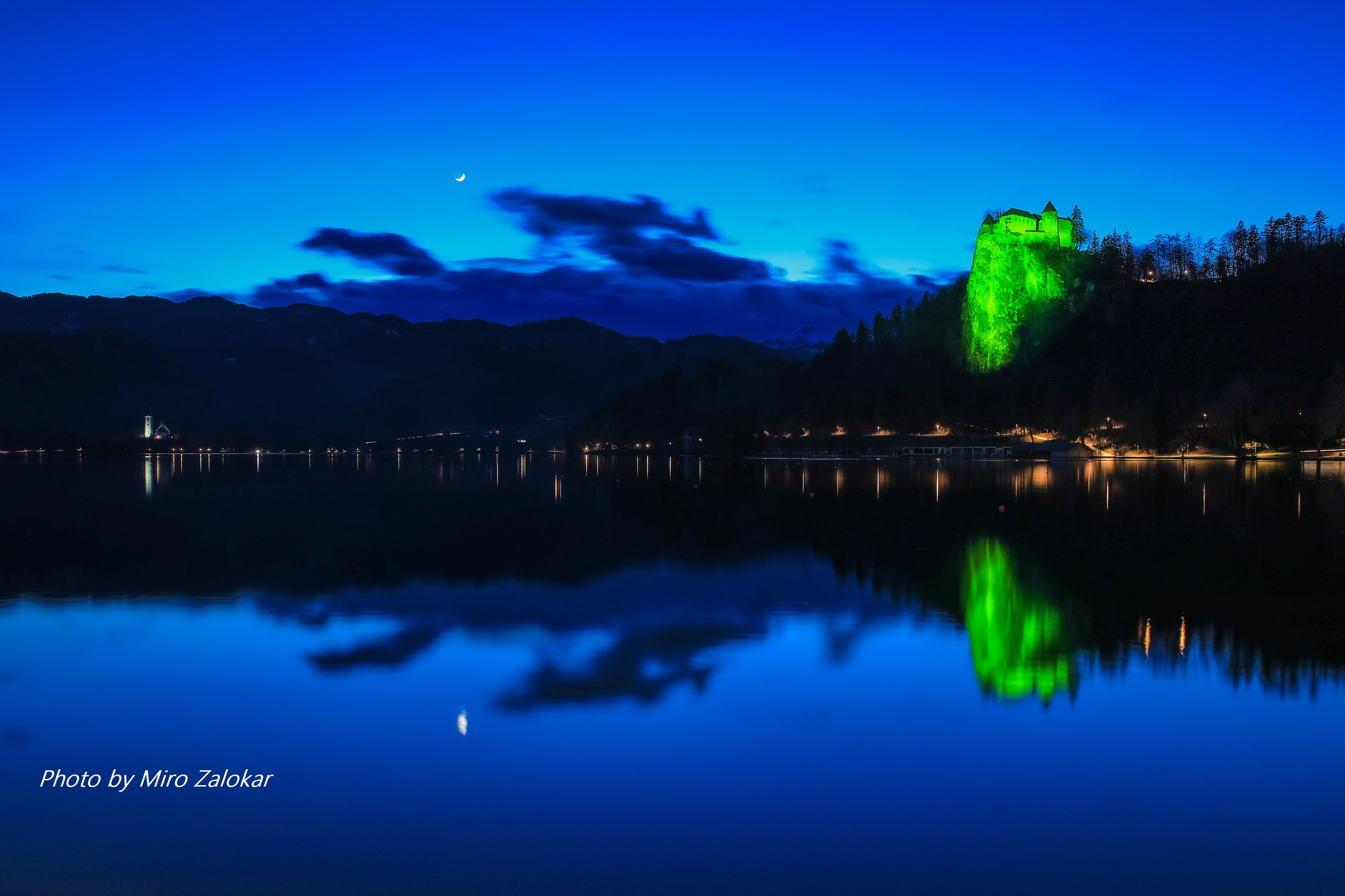 Landmarks in Slovenia join Global Greening 2021