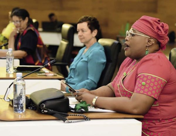 Ambassador F. Gilsenan at DIRCO meeting on women in conflict