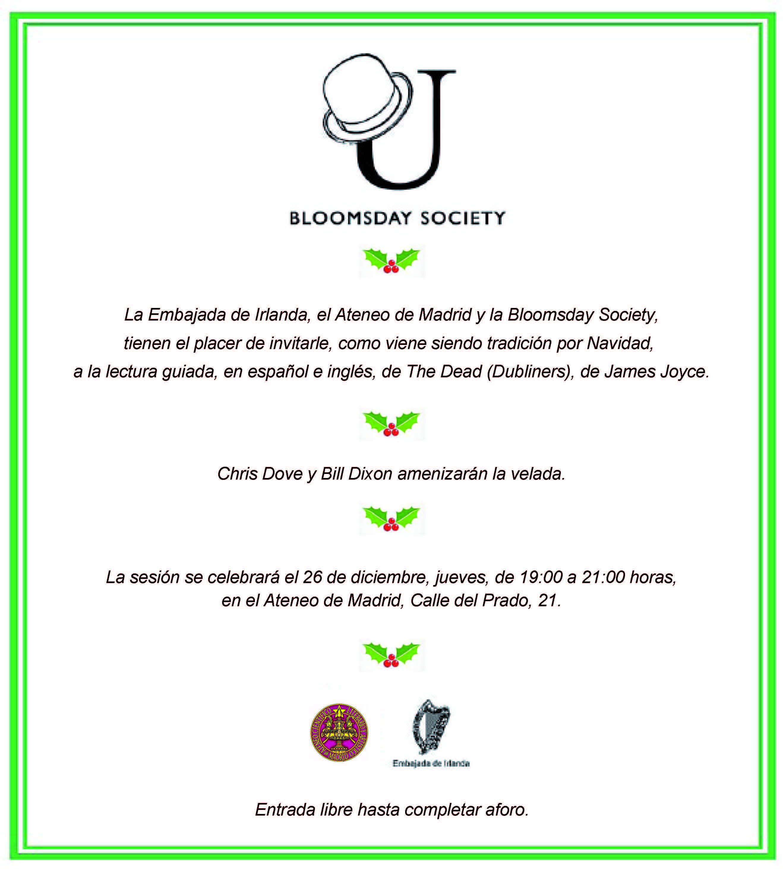 Bloomsday Society Madrid