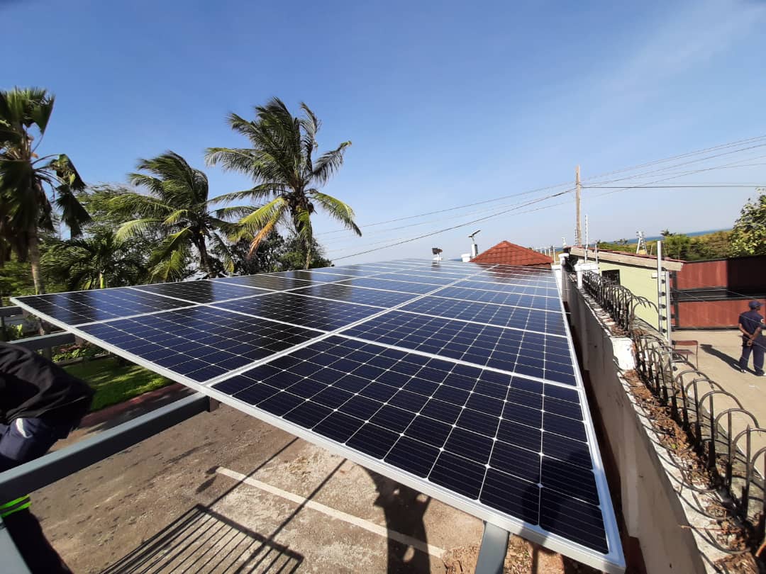 Solar Energy Panels designed as carport